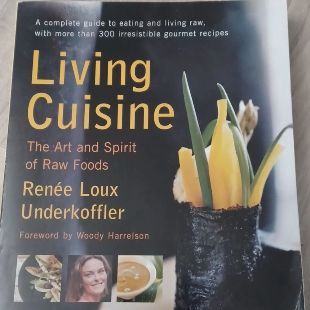 Raw Vegan Cookbook Bundle: Living Cuisine & The Raw Cure Vegan recipes